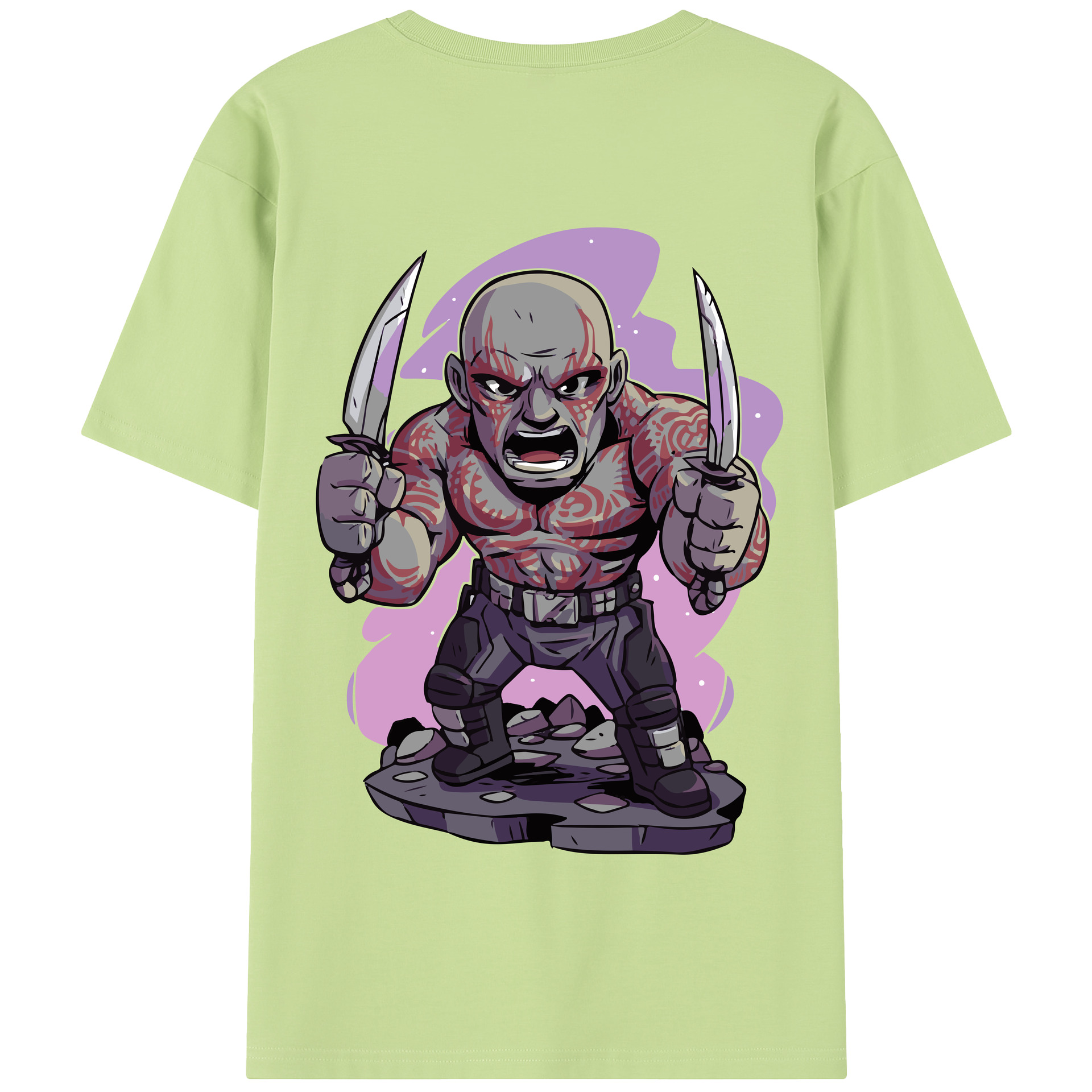 （画像用） アベンジャーズ The Avengers 綿100％半袖Tシャツ（背面プリント）